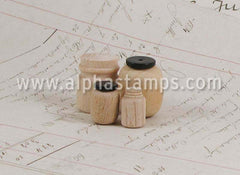 Unfinished Wooden Mini Mason Jar