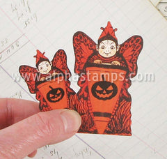 Halloween Fairy Cones Collage Sheet