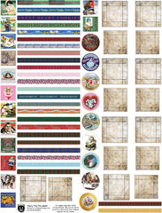 Teeny Tiny Tin Labels Collage Sheet