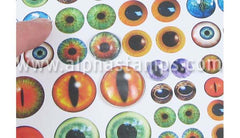 10mm Round Glass Cabochons