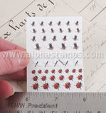 3D Tiny Bee, Dragonfly & Ladybug Water Slide Decals*