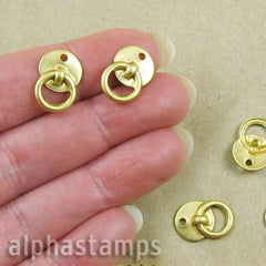 Tiny Faux Ring Handles