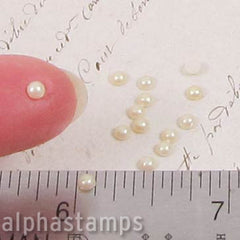 2-3mm Flat-Back Pearl Mix