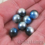 10mm Mixed Blue Pearl Marbles