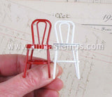 Half Scale Cafe Chair - Red