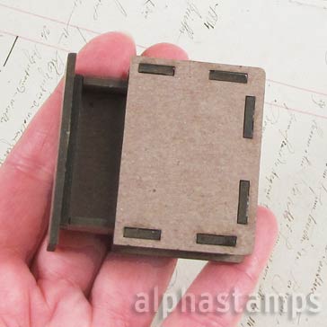 Hidden Drawer Book Box - 2 Inch