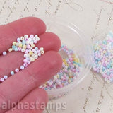 2mm Matte Pastel Seed Bead Mix