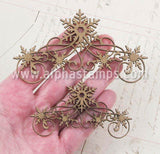 Large Snowflake Topper