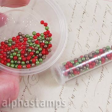 Mixed Color Acrylic Pearls - 3mm