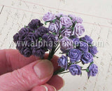 Tiny Paper Roses - Lilac