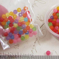 4mm Matte Easter Eggs Bead Mix