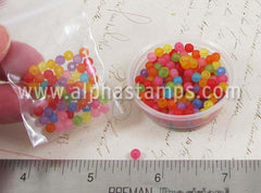 4mm Matte Easter Eggs Bead Mix