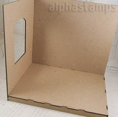 7x9 Corner Room Box with Window