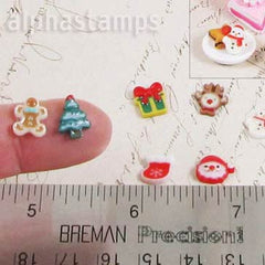 8mm Resin Christmas Cookies or Ornaments Mix*