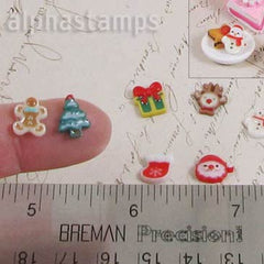 8mm Resin Christmas Cookies or Ornaments Mix*