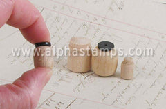 1 Inch Unfinished Wooden Canister*