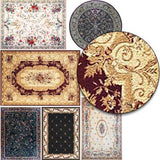 Aubusson Dollhouse Rugs Collage Sheet