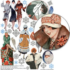 Baby Its Cold Outside Collage Sheet