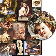 Bacchus #3 Collage Sheet