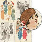 Boardwalk Fashions Collage Sheet