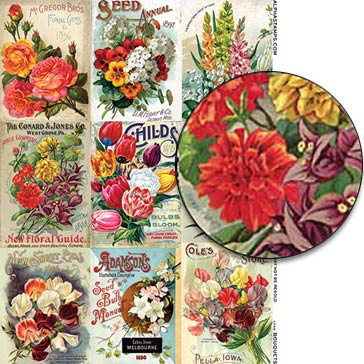 Bouquets Collage Sheet