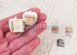 Small Wooden Spools