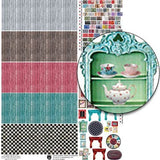 China Cabinet House Accessories Collage Sheet