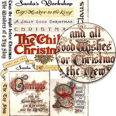 Christmas Titles Collage Sheet