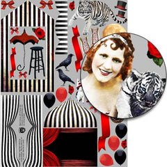 Dark Circus ATC Frame Set Collage Sheet
