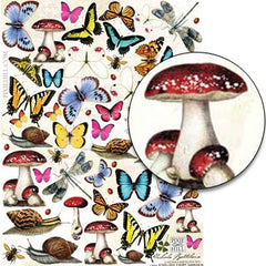 English Fairy Garden Collage Sheet