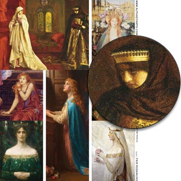 Fair Rosamund Collage Sheet