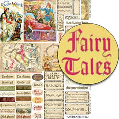 Fairy Tale Titles Collage Sheet