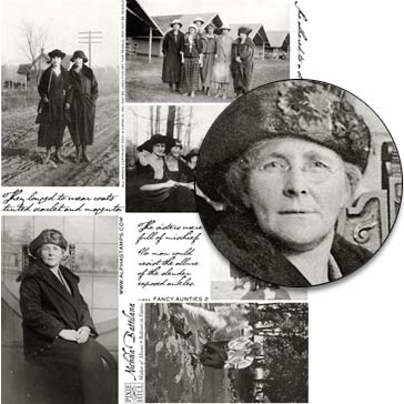 Fancy Aunties 2 Collage Sheet