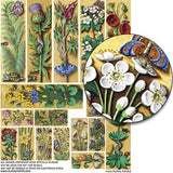 Floral Panels Collage Sheet