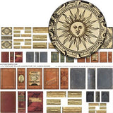 Fortune Teller Covers for Tiny Hidden Drawer Books Collage Sheet