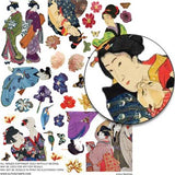 Geishas Collage Sheet