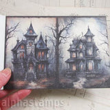 Haunted Houses Background Papers Set