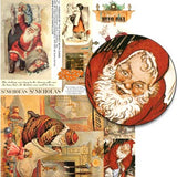 Hanging by the Chimney with Care Collage Sheet