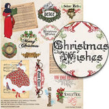 Holiday Phrases Collage Sheet