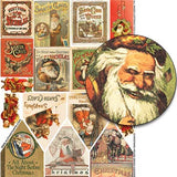 Christmas House Book Covers Collage Sheet