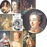 Jeanne Antoinette Poisson Collage Sheet