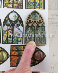 Large Gothic Window - Set of 2