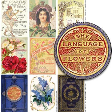 The Language of Flowers Collage Sheet