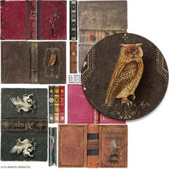 Magical Books #1 Collage Sheet