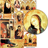 Medieval Triptychs Collage Sheet