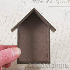 Mini House Shadowbox 3 - 3 Inches Tall