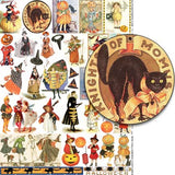 Mini Halloween Costumes Collage Sheet