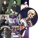 Memento Mori Portraits Collage Sheet