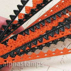 Black & Orange Dresden Borders Set