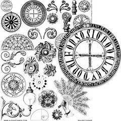 Round Things Collage Sheet